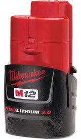 Bateria M12 Ion Litio CP 3Ah. Red Lithium Milwaukee 4811-2430 1