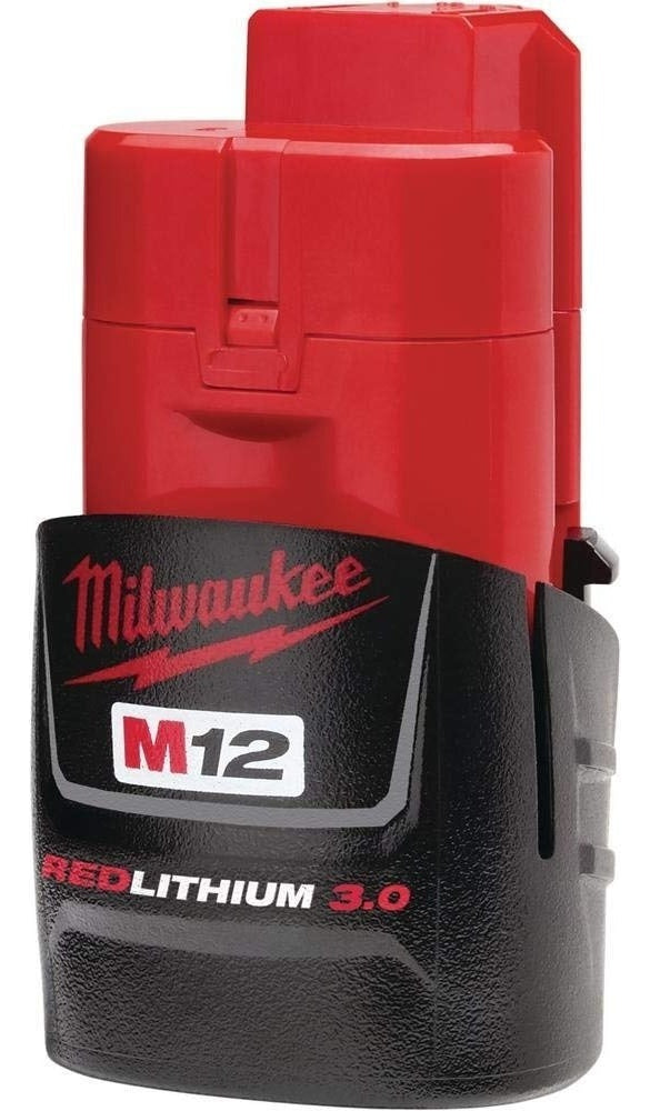 Bateria M12 Ion Litio CP 3Ah. Red Lithium Milwaukee 4811-2430 1