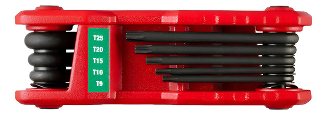 Juego de 8 Llaves Torx Plegables T9-T40 Milwaukee 4822-2184 1