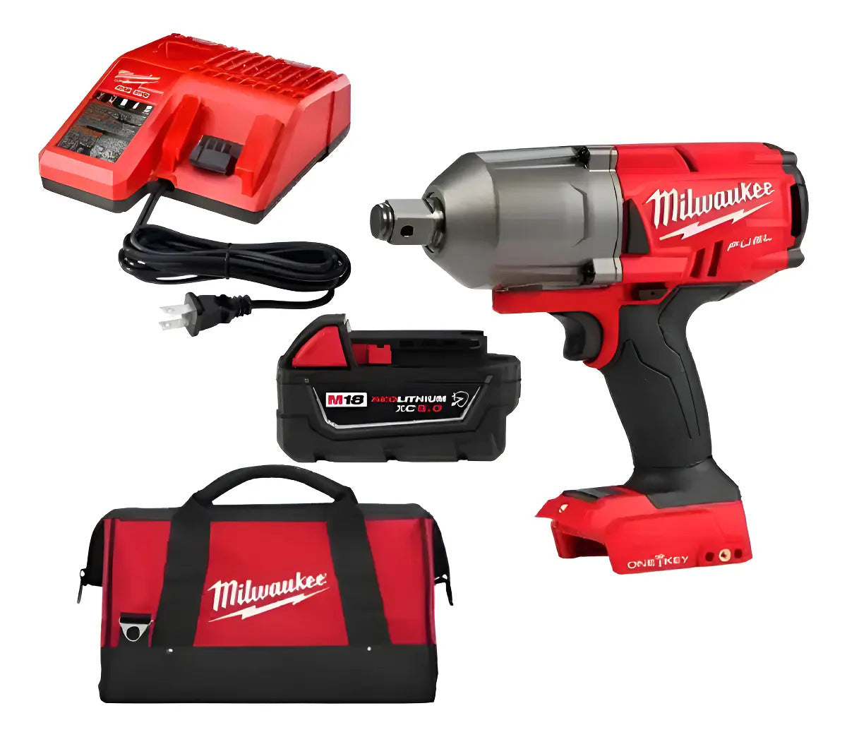 Combo Llave De Impacto Milwaukee 2864-159p Batería+cargador