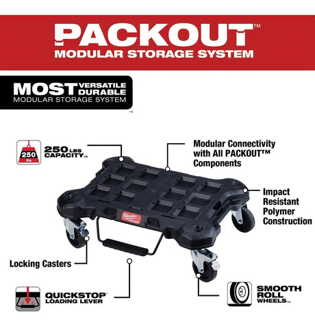 Base Rodante Dolly Milwaukee Packout 4822-8410 3