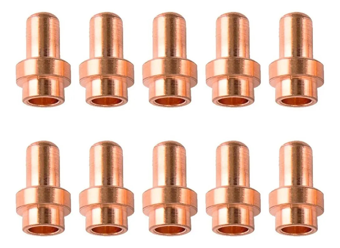10 Electrodos Cortos Compatible Con Cebora 50 Cb50 P50