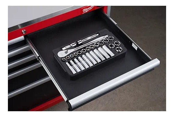 Juego De Dados Metricos 28pzs Mm 1/2 Milwaukee 48-22-9510 3