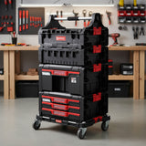 Carro Y Cajones Porta Herramientas Qbrick 4 Piezas