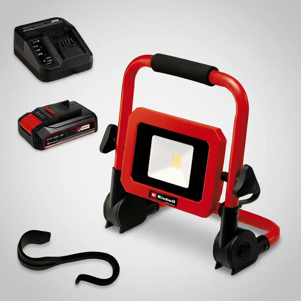 Reflector Linterna Inalambrica 18v Einhell + Carg Bateria
