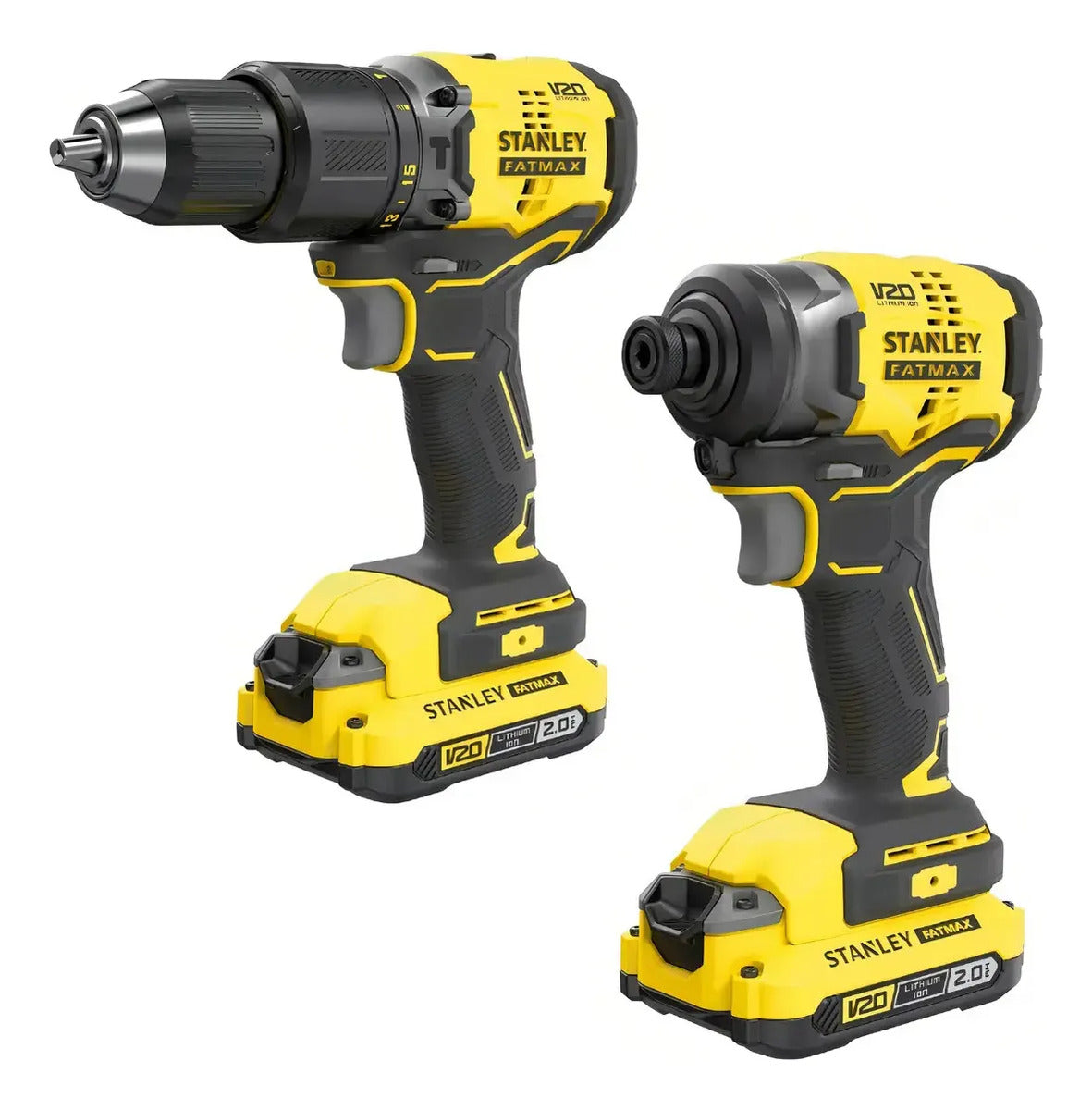Combo Stanley 20v Taladro Sbd715 + Atornillador Sbi810