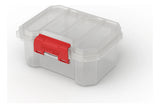 Organizador Modular Transparente Tornillos Qbrick S Apilable