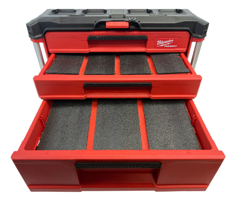 Caja de Herramientas de 3 Cajones Packout Milwaukee 4822-8447 3