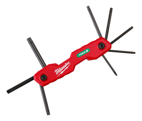 Juego de 8 Llaves Torx Plegables T9-T40 Milwaukee 4822-2184 8