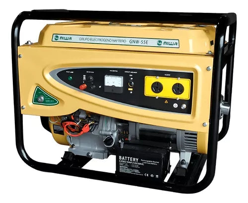 Generador Grupo Niwa Gnw-55-e 5.5kva Monofasico Ar Electrico