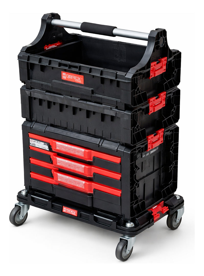 Carro Y Cajones Porta Herramientas Qbrick + Caja Abierta