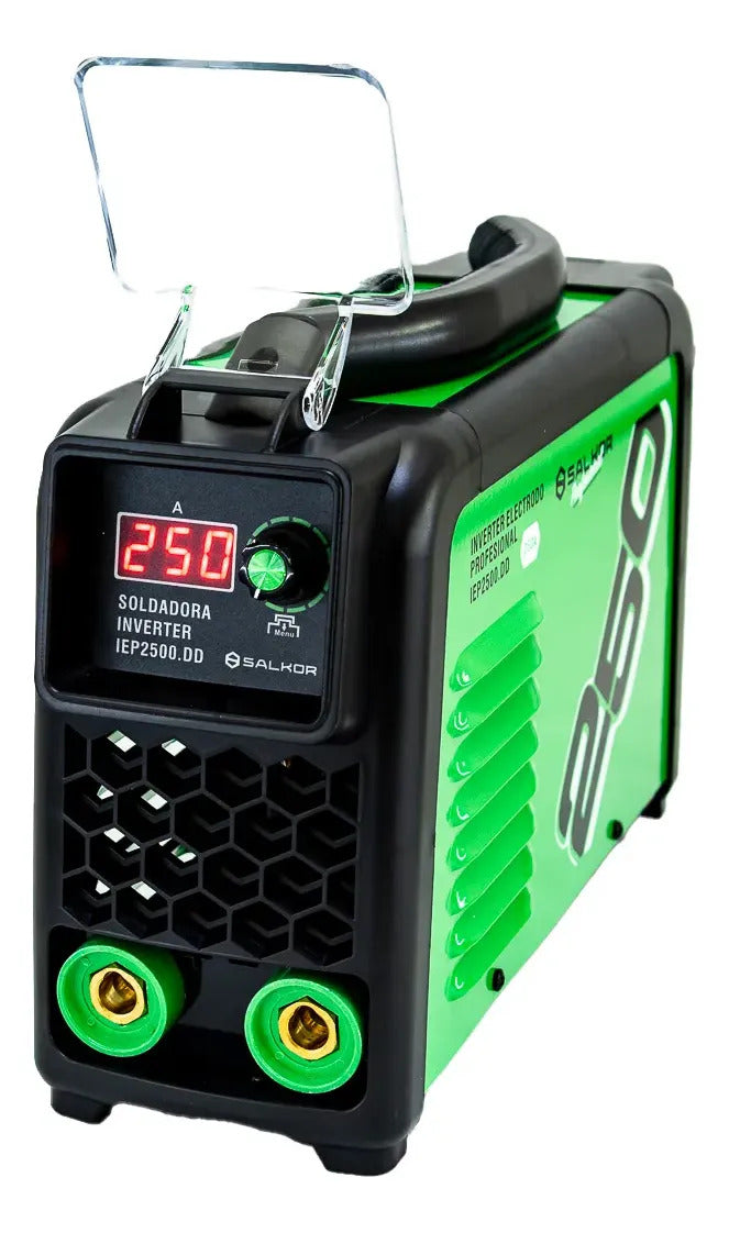 Soldadora Inverter 250 Amp Mma Electrodo Igbt + Escuadras