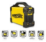 Soldadora Inverter Esab Handy Arc 162i + Combo