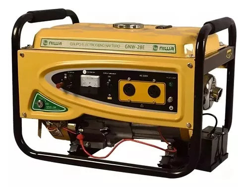 Generador Portátil 2800w Monofásico Avr 220v Niwa Gnw 28 E