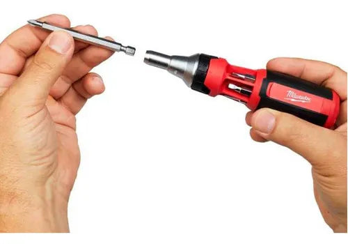 Destornillador Multipuntas Largo 8 en 1 Milwaukee 4822-2322
