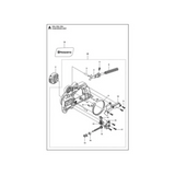 Tuerca Rápida De Tapa De Espada Motosierra Husqvarna 236 E. PIEZAS