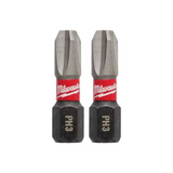 2 puntas de impacto Ph3 x 25 mm 48-32-4413 Milwaukee. Frente