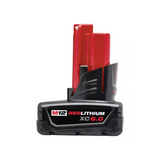 Batería M12 Redlithium Ion Litio 6 Ah Milwaukee 4811-2460. Color rojo