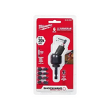 Portapuntas pivotante de impacto 1/4 Milwaukee 48-32-2300. COLOR NEGRO