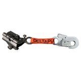 Dispositivo anticaídas deslizante para cuerda trenzada de 12,7 mm a 14 mm.