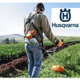 Desmalezadora Husqvarna 321R 26cc Profesional en uso husqvarna
