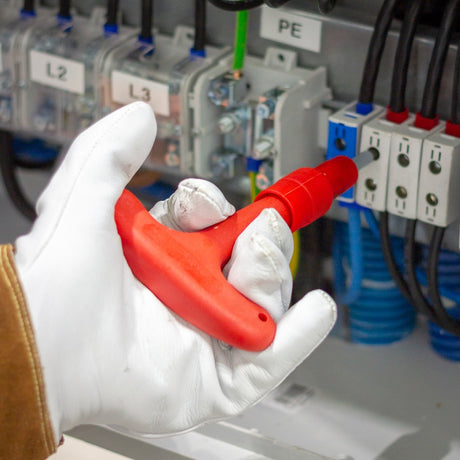 Empunadura Mango en T de ½ Pulgada Aislada Hubix Hibrida 1000V - aplicacion - Frente