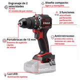 Taladro impacto Inalámbrico Profesional TP-CD 18/70-C Li-i BL - Solo