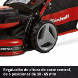Cortacésped Inalám Profesional 75L 700m2 Einhell GP-CM 36/47 S HW Li