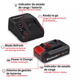 Starter Kit Batería 2.5 Ah 18V 720w y Cargador 3A PXC Einhell 4512097
