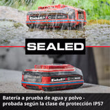 Batería Ion Litio 4.0 Ah 18V Sellada IP57 900w 600g PXC Einhell 4511627