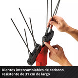 Cosechadora De Aceitunas Olivos Inalámbrica 213cm Einhell