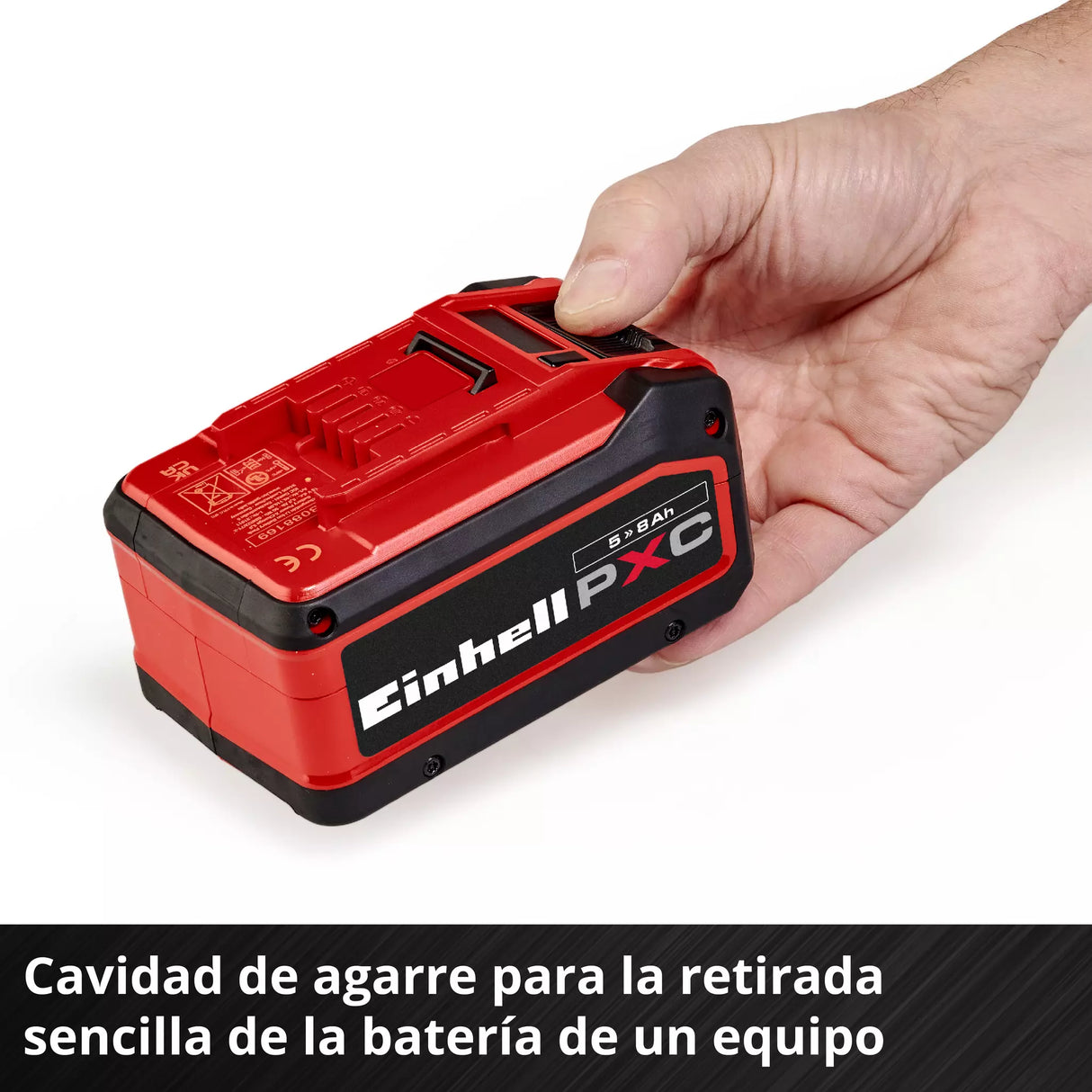 Batería Ion Litio 5-8 Ah 18V MULTI 1350w 1kg PXC Einhell 4511600