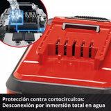 Batería Ion Litio 4.0 Ah 18V Sellada IP57 900w 600g PXC Einhell 4511627