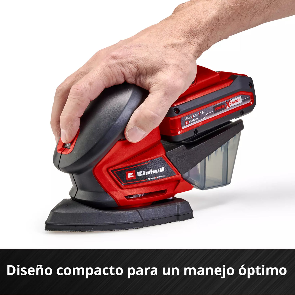 Lijadora Orbital Inalámbrica Einhell TE-OS 18/150 Li