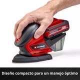Lijadora Orbital Inalámbrica Einhell TE-OS 18/150 Li