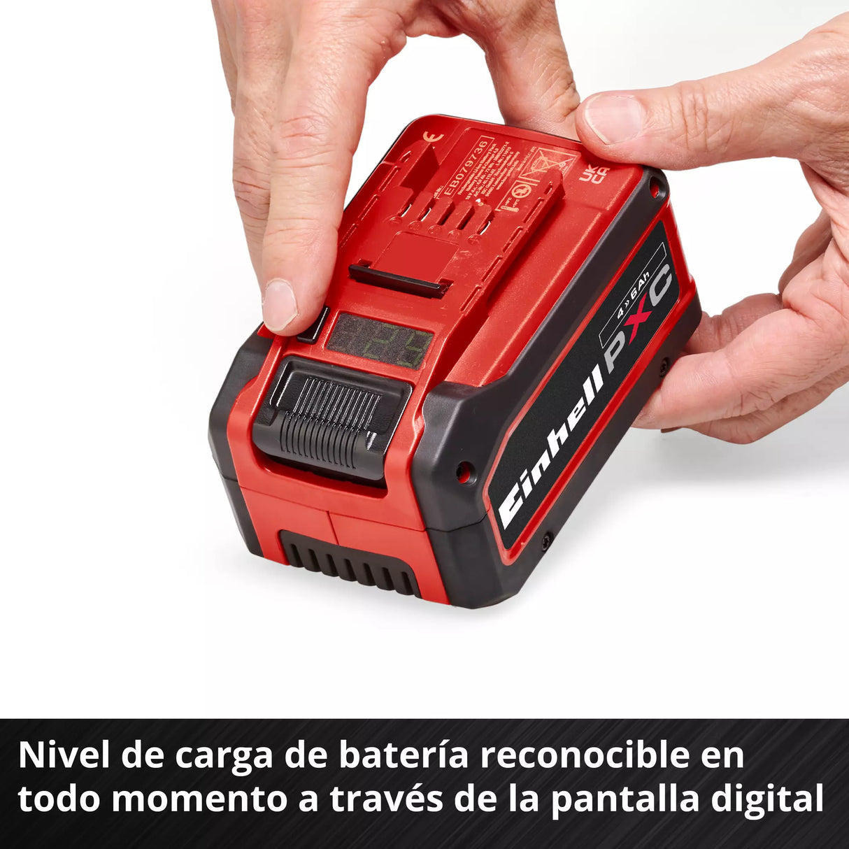 Batería Ion Litio 4-6 Ah 18V MULTI 1350w 1kg PXC Einhell 4511502