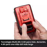 Batería Ion Litio 4-6 Ah 18V MULTI 1350w 1kg PXC Einhell 4511502