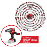 Taladro Percutor Inalámbrico 13 mm 18V Einhell  Te-Cd 18/80 Li I Bl Solo