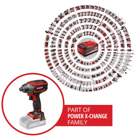 Atornillador de impacto inalámbrico Einhell TP-CI 18/220 Li BL Power Xchange
