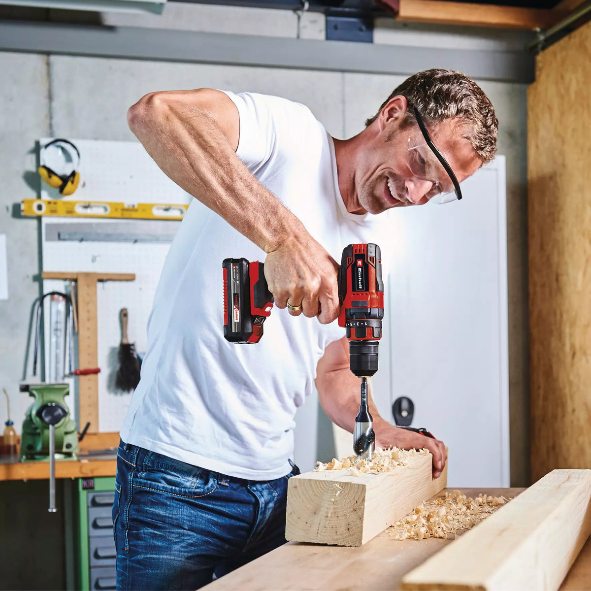 Combo Kit Taladro + Amoladora Inalámbrica 18V - Einhell TC-TK 18 Li Kit