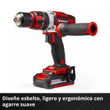 Taladro Percutor Inalámbrico 18V con 2 Baterías 2.0Ah y Maletín - Einhell TE-CD 18/48 Li-i (2x2.0 Ah)