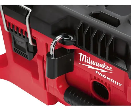 Caja de herramientas Milwaukee 4822-8425 con sistema de cierre de seguridad reforzado
