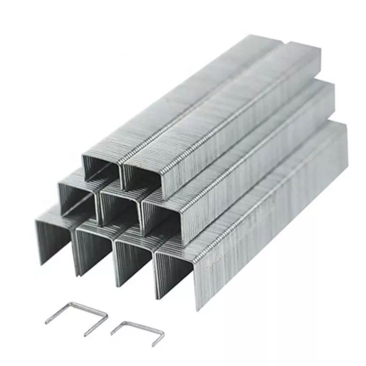 Grampas WOLFER 21G para tapizado y fijación, 10,000 unidades, compatibles con todas las máquinas, incluyendo Dorking.