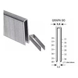 Grampas 5,7 Para Engrampadora Neumática 40 mm x5000U Wolfer medida