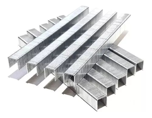 Grampas Miles N3 de 12 mm para carpintería y tapicería, 1000 unidades, resistencia y precisión.