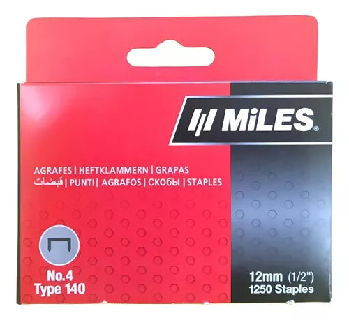 Grampas N4 12 mm compatibles con Stanley y Skil, ideales para proyectos de bricolaje.