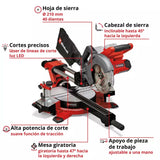 Ingleteadora Telescopica Inalam 36v Einhell Te-sm36/210li