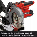 Ingleteadora Telescopica Inalam 36v Einhell Te-sm36/210li