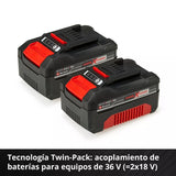 Starter Kit Batería 4.0 Ah 18V 900w y Cargador 3A PXC Einhell 4512042