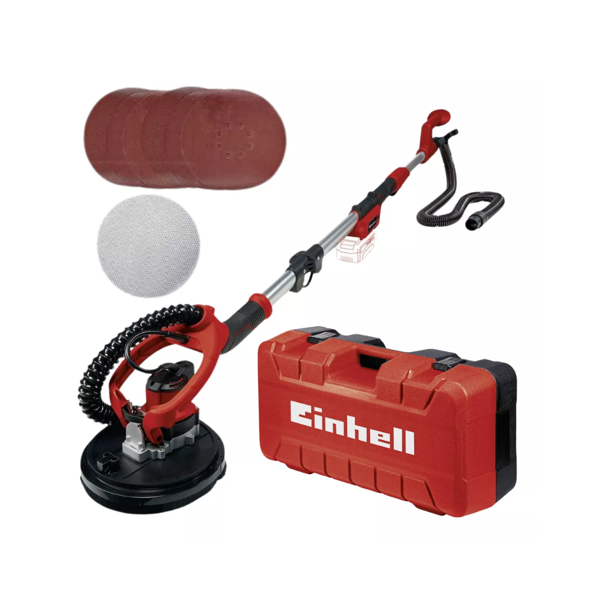 Lijadora De Altura Einhell S/ Bat 18 V Te-dw 18/225 Li -solo Color Rojo Frecuencia 50. KIT